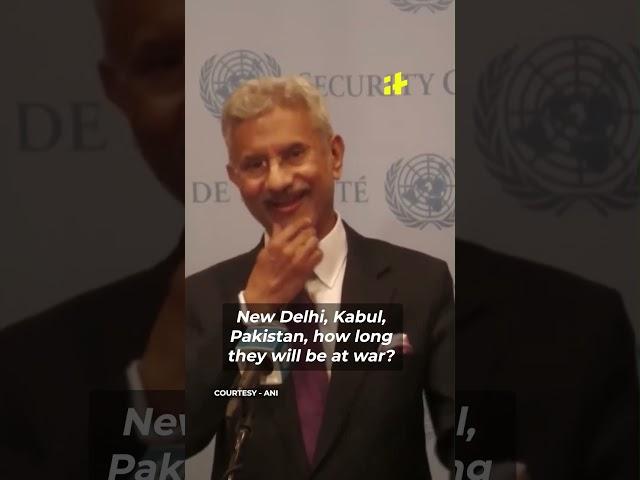 S Jaishankar Slams Pakistan Journalist #Shorts