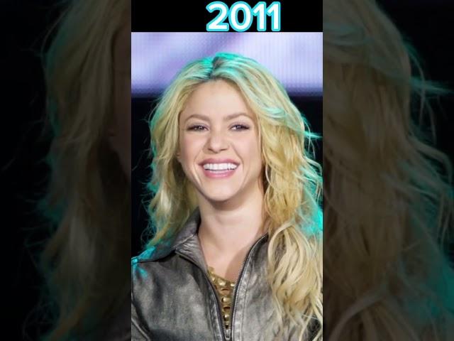 Shakira Evolution 1995-2024