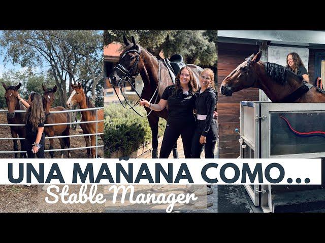 Una mañana con… Carla  ¿que es ser stable manager? 