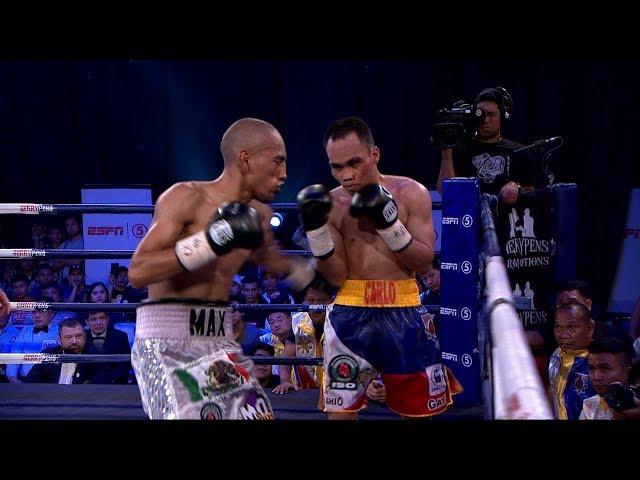 Carlo Peñalosa vs. Maximo Flores | IBO World Flyweight Title | ESPN5 Boxing