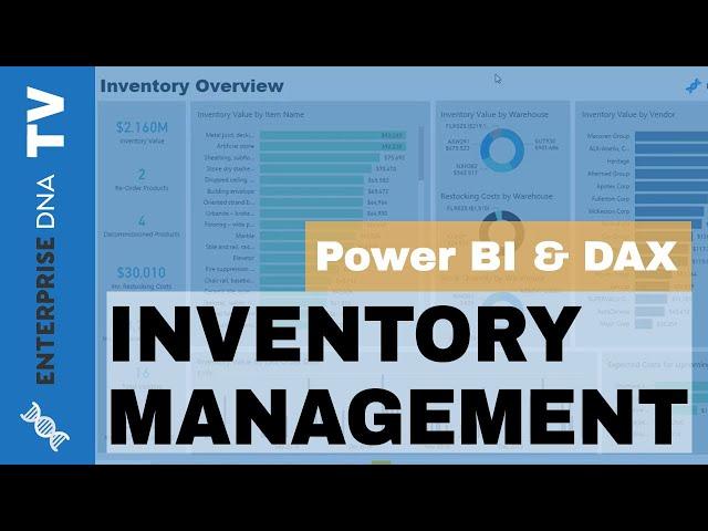 Inventory Management - Power BI Showcase