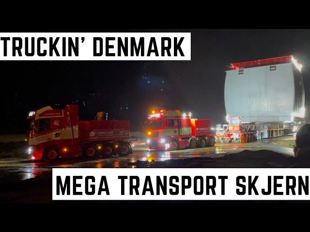 MEGA TRANSPORT af vindmølle.