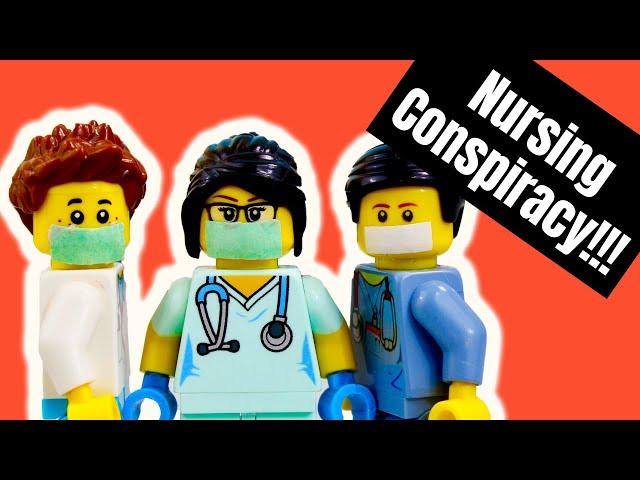 The Conspiracy Against Nurses | Registered Nurse RN | LEGO Stop Motion