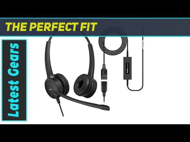 Axtel Prime HD Duo NC Professional Headset Review - Ultimate Business Communication Gear!