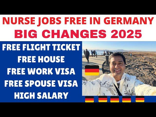 Nursing Jobs FREE in Germany | Free Flight Ticket | Free House | Free Work Visa | Free Spouse Visa