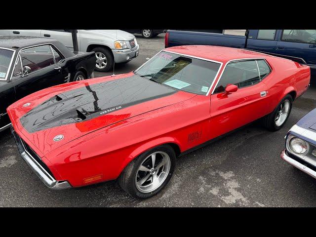 Test Drive 1971 Ford Mustang Mach 1 SOLD FAST $26,900 Maple Motors
