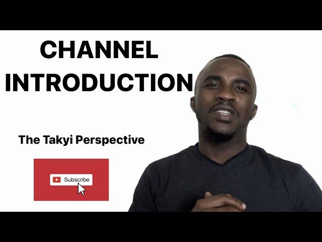 Channel Introduction || My First YouTube Video