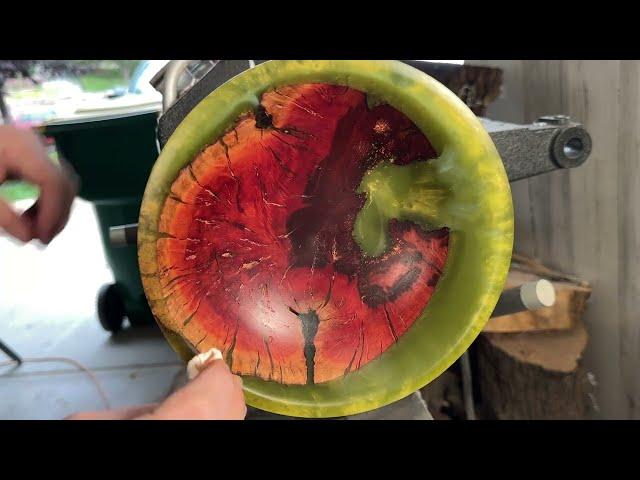 Woodturning - Manzanita Burl Hybrid Bowl