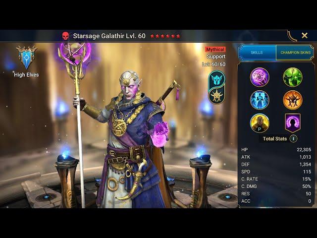 Let's Play RAID: SHADOW LEGENDS DAY 499 STARSAGE GALATHIR (Android Gameplay)