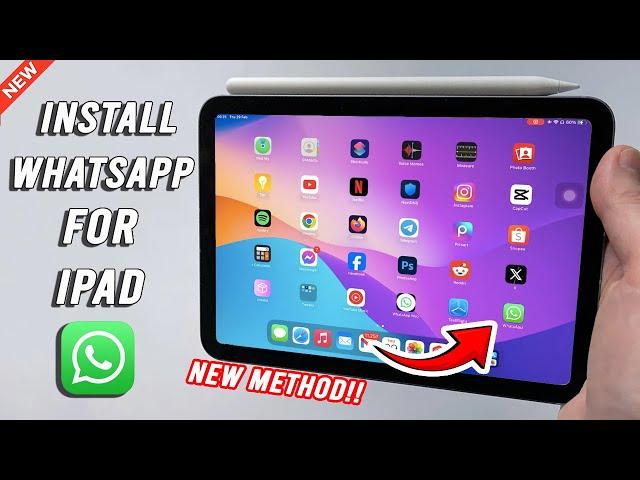 3 Ways to Install WhatsApp on iPad : WhatsApp for iPad