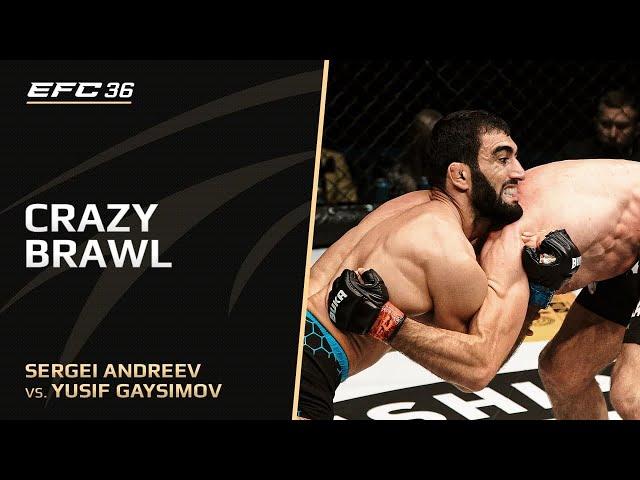 Intense battle: Sergey Andreev vs Yusif Gasimov | Eagle FC 36