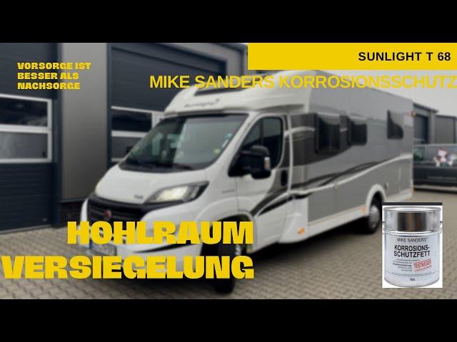 Sunlight Wohnmobil Fiat Ducato Hohlraumversiegelung & Unterbodenkonservierung mit Mike Sanders Fett