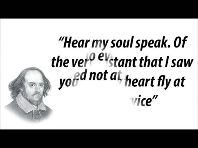 The most romantic quotes by william shakespeare • Love and romantic quotes