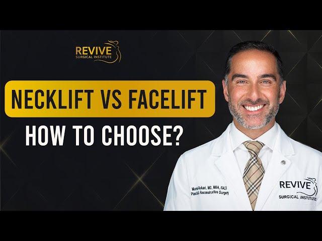 NeckLift vs Facelift | How to choose?