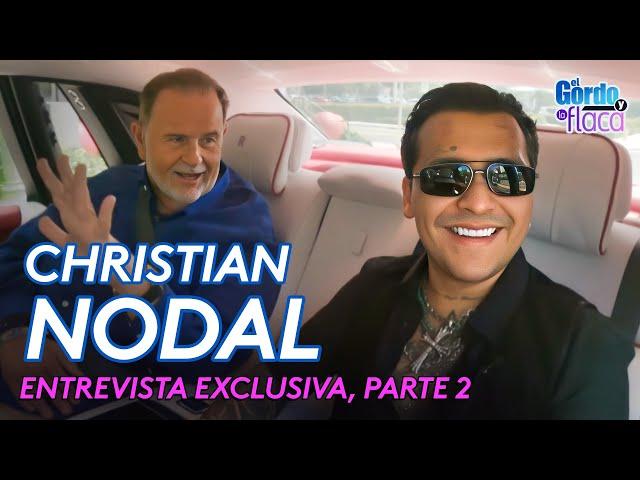 Christian Nodal: Entrevista, a bordo de un Rolls Royce, con Raúl de Molina | El Gordo Y La Flaca
