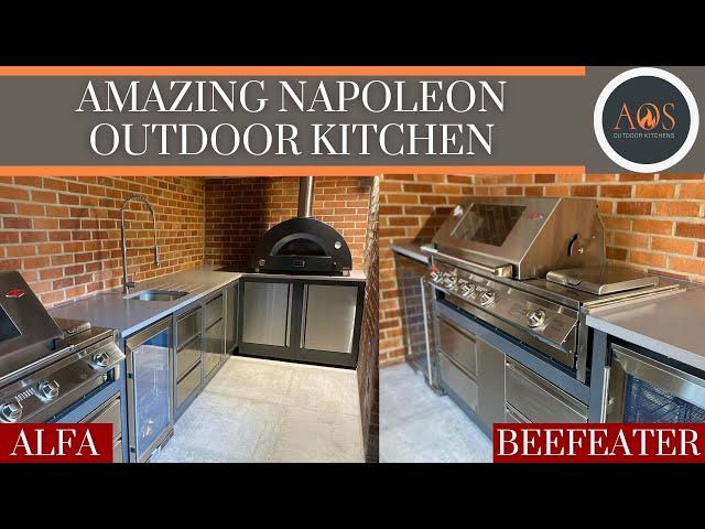 NAPOLEON OUTDOOR KITCHEN | GARDEN IDEAS | ALFA BRIO | BEEFEATER | ALFRESCO