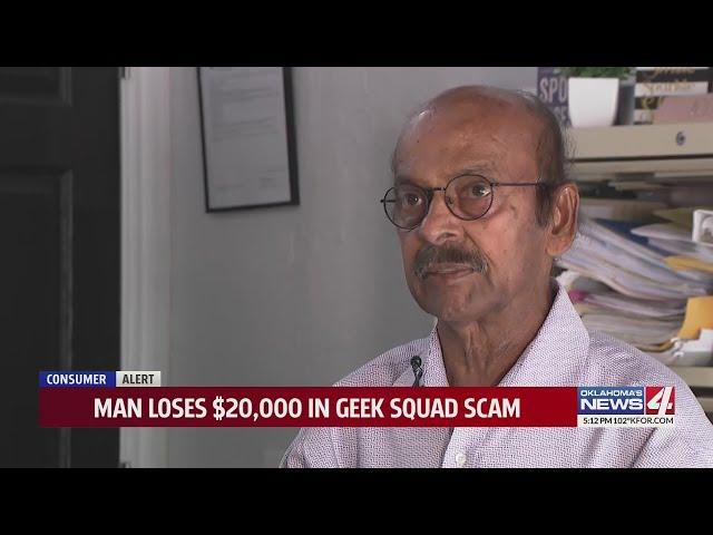 Man loses $20,000 in Geek Squad scam