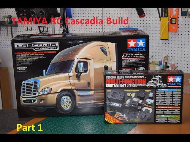 Tamiya RC Freightliner Cascadia Build   Part 1