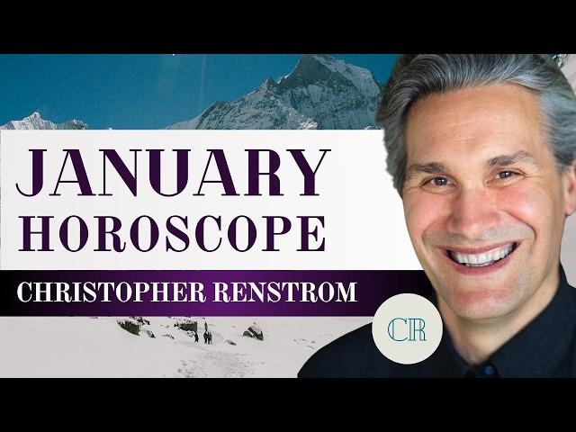 January Horoscope with Christopher Renstrom: Mars Retrograde, Venus in Pisces & Aquarius Season