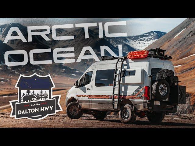 OVERLANDING TO THE ARCTIC OCEAN! | The Dalton Highway to Deadhorse Alaska...