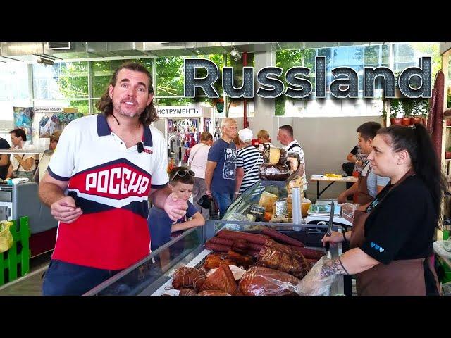 An American Tries Venison and Bear Meat in Sanctiond Russia at the Farmer's Market/ @EXPAT AMERICAN