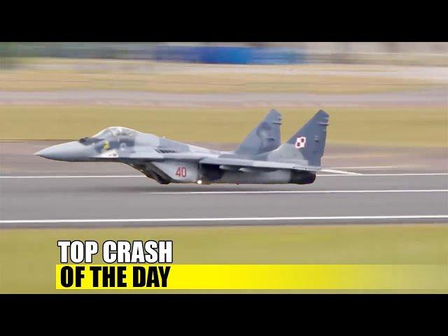 Fighter Jet Flies Too Low