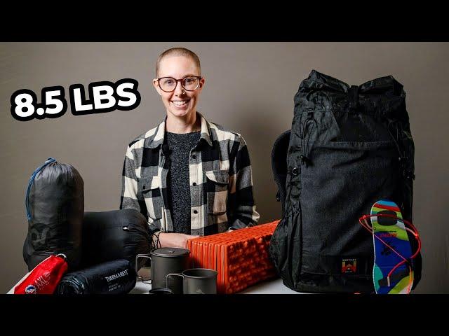 The Ultimate Ultralight Backpacking Gear Kit! 8.5lb Base Weight!