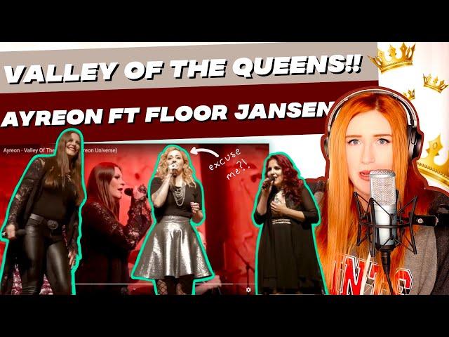 VOCAL COACH REACTS | AYREON Valley of the Queens... if Kristin Chenoweth was in a metal band...