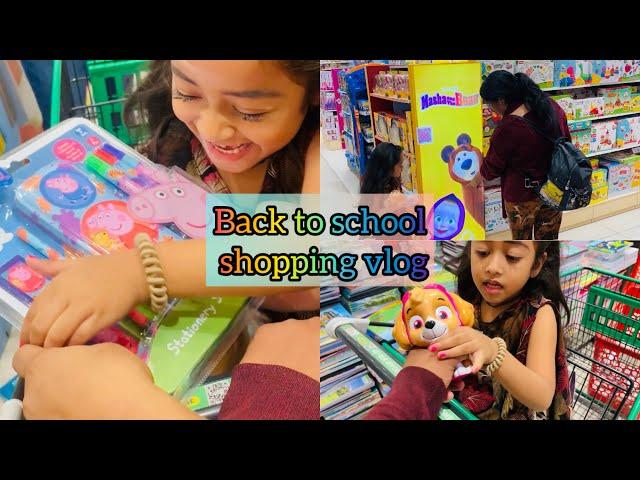 Back to school shopping ithrayum delay aayath?Finally we’re uploaded #malutty #backtoschoolshopping