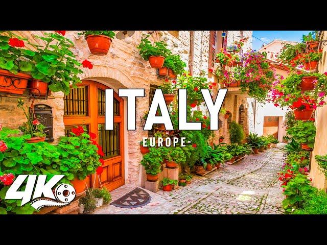 BEAUTIFUL ITALY  The Most Fascinating Wonders of Italy  Travel Video 4K