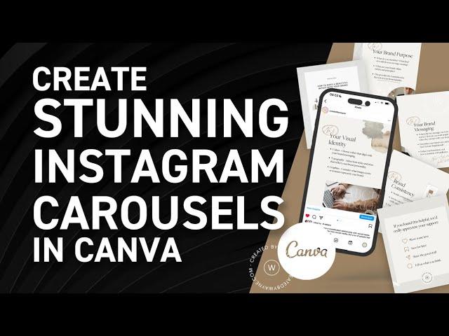 Create Stunning Instagram Carousels with Canva: Step-by-step Tutorial!