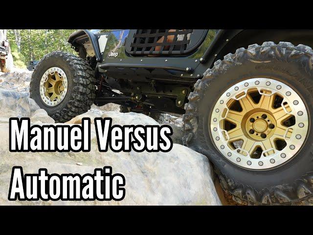 Uwharrie Trails....Jeep TJ’s Manuel Verse Automatic Transmission Pros and Cons