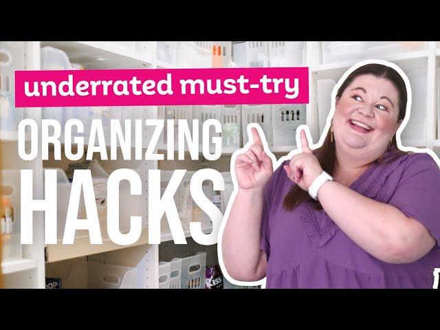 15 Underrated Organizing Hacks