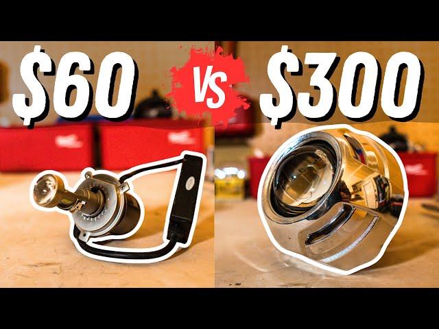 The TRUTH About Headlight Upgrades | Colight Mini Projector vs Morimoto Micro D2S