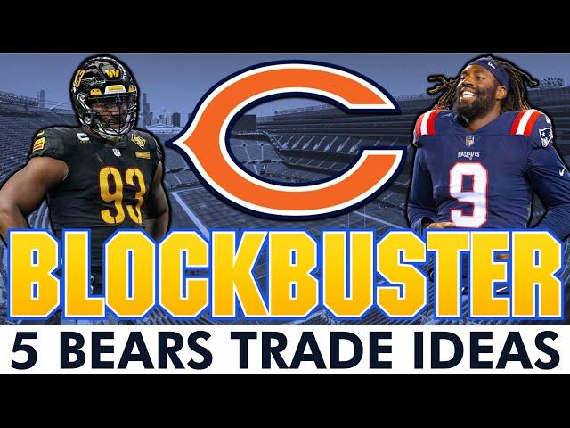 5 Chicago Bears BLOCKBUSTER Trade Ideas Before Training Camp Ft. Matt Judon & Jonathan Allen