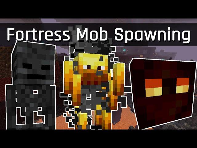 Fortress Mob Spawning Changes Explained (Tutorial) | Minecraft Java Edition