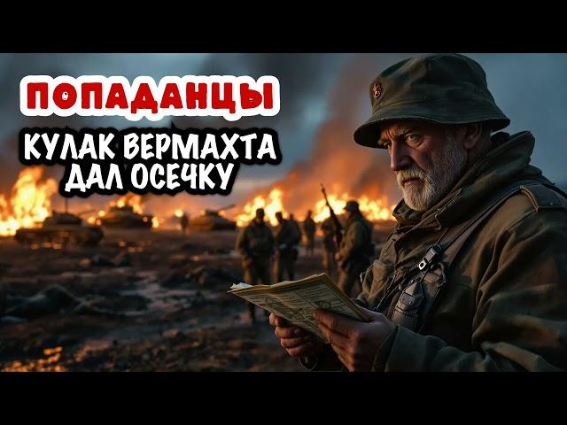 ПОПАДАНЦЫ. АУДИОКНИГА: КУЛАК ВЕРМАХТА ДАЛ ОСЕЧКУ #аудиокнига #аудиокниги #попаданцы