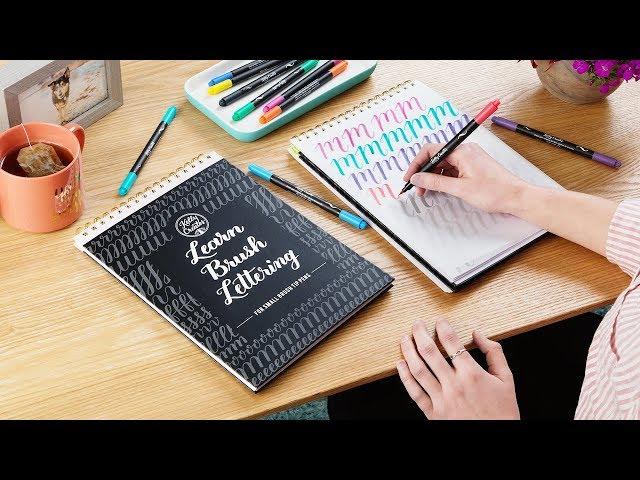 Kelly Creates | Brush Lettering Calligraphy Workbook