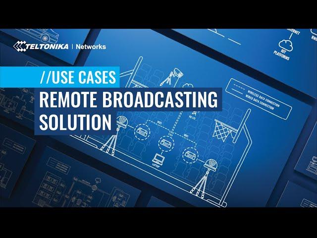 Remote Broadcasting Solution Empowered by Hikvision and Teltonika Networks