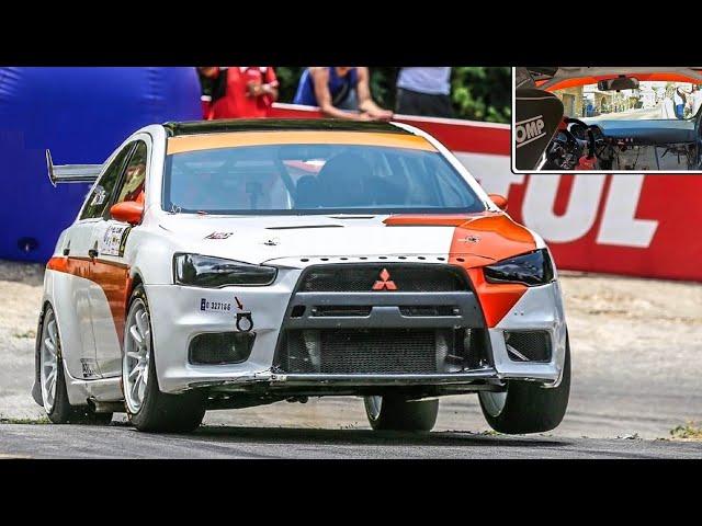 480Hp/650Nm Lancer Evo X || ONBOARD Narrow Roads FLAT OUT !!!