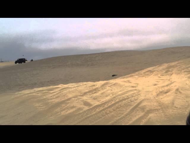 Riding in a Joyner at Pismo Beach