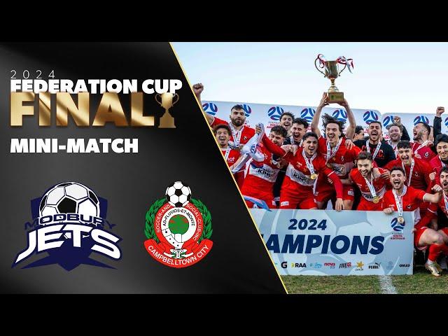 Federation Cup Final 2024 MiniMatch | Modbury Jets vs Campbelltown City
