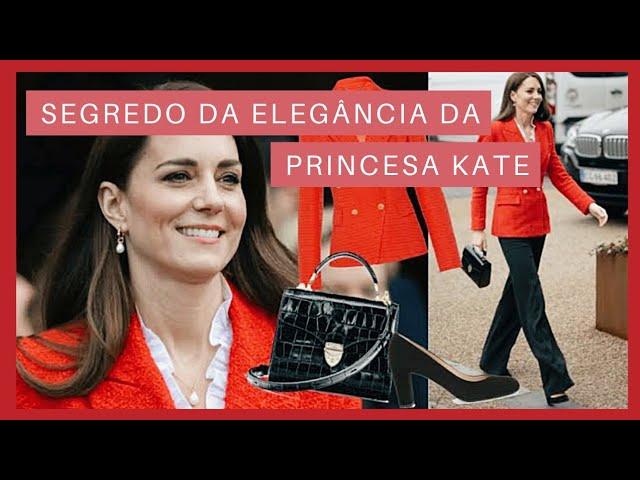 O segredo da elegância da Princesa Kate pra estar sempre impecável - como ela consegue?