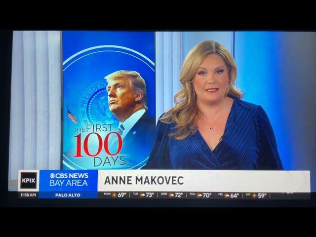 KPIX CBS News Bay Area “Afternoon Edition” teaser and open April 28, 2025