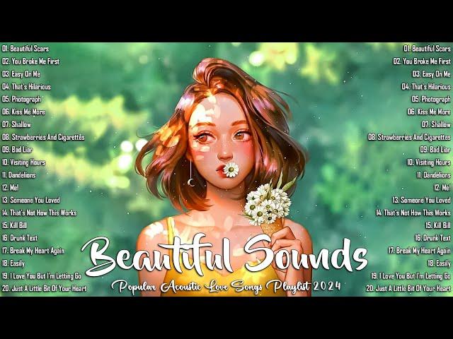 Acoustic Soft Songs 2024 - Popular Acoustic Love Songs Playlist 2024 - Most Relaxing Acoustic Music