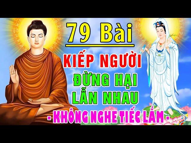 Nhạc Phật Giáo - LK Nhạc Phật Giáo Hay Nhất 2024 #79 BÀI Kiếp Người Đừng Hại Lẫn Nhau #Nghe Rất Hay