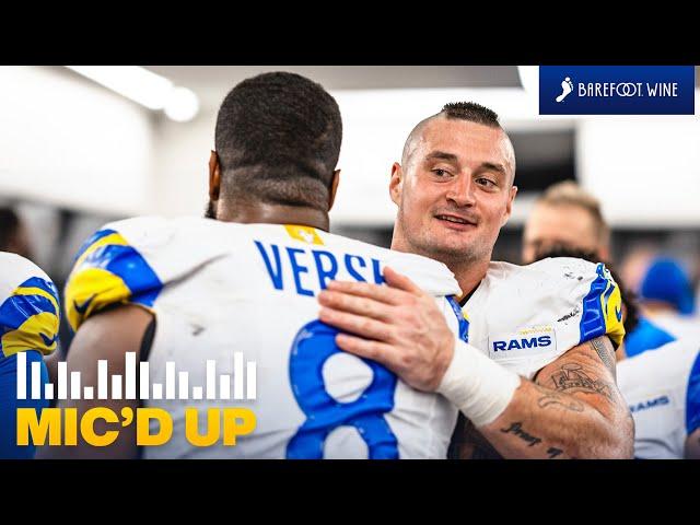 "Rams Win! I Love Winning Football Games!" | Michael Hoecht Mic'd Up vs. Saints