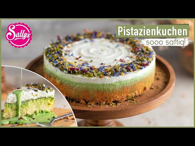 Pistazienmilch Torte / Frühlingstorte/ Ramadan Rezepte / Sallys Welt