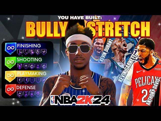 99 BLOCK + 99 DUNK + 90 MID STRETCH BIG BUILD CAN DO EVERYTHING! BEST CENTER BUILD IN NBA2K24!!!
