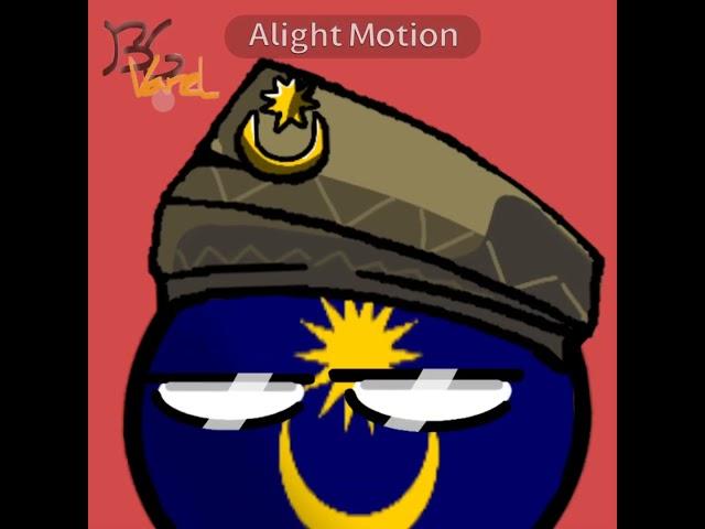 Asian Empire ll ib: @14MPuTzz ll #countryballs #alightmotion #edit